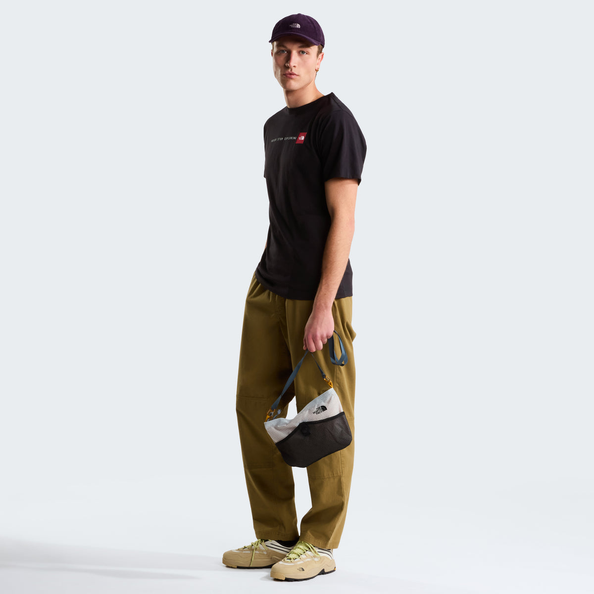 The North Face NSE Regular Graphic Erkek Tişört - Siyah