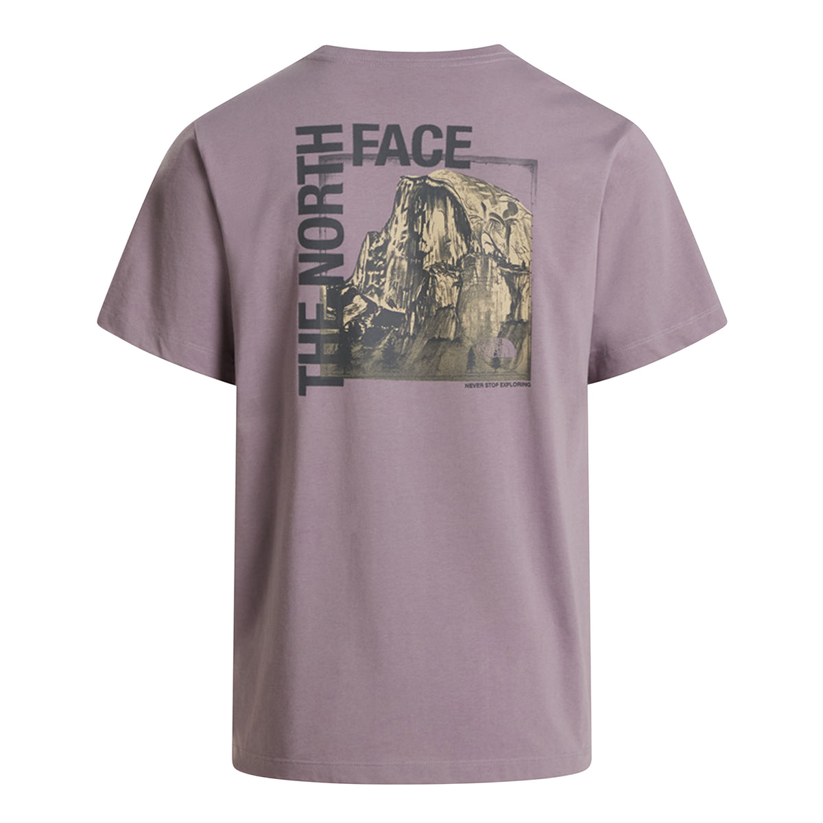 The North Face Half Dome Photo Regular Graphic Erkek Tişört - Mor
