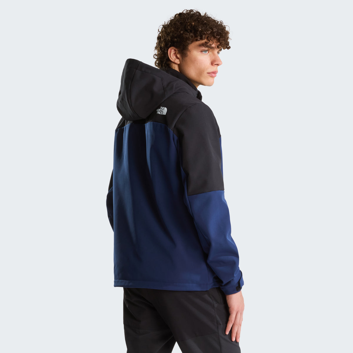 The North Face Diablo Softshell Detachable Hoodie Erkek Mont - Lacivert-Siyah