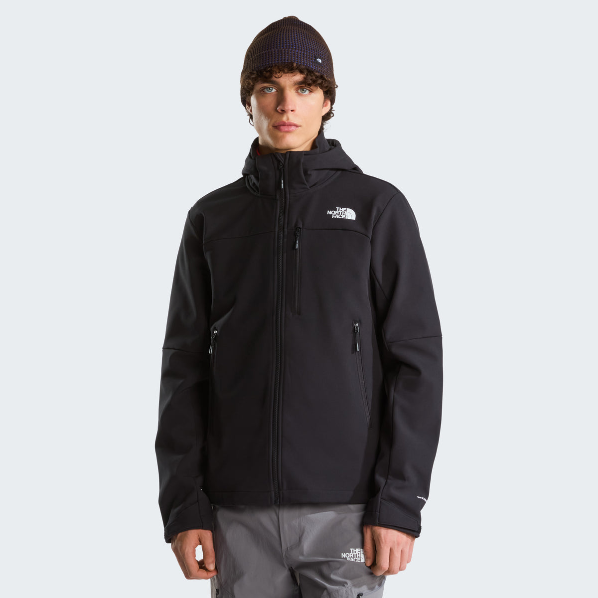 The North Face Diablo Softshell Detachable Hood Erkek Mont - Siyah