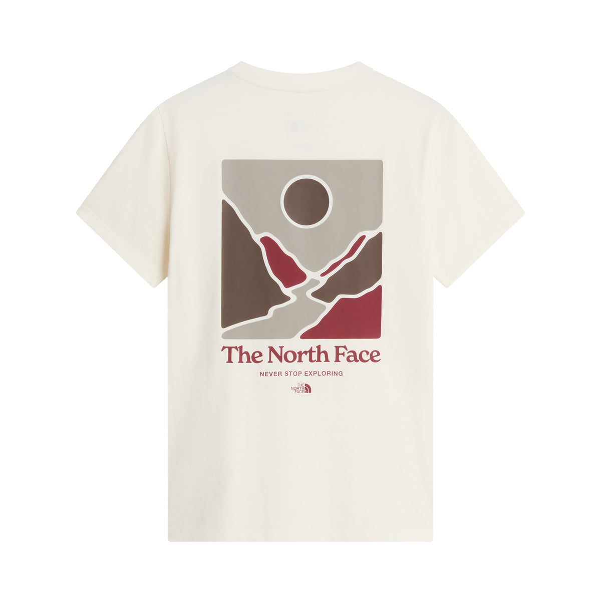 The North Face Monte Regular Graphic Short Sleeve Kadın Tişört - Bej