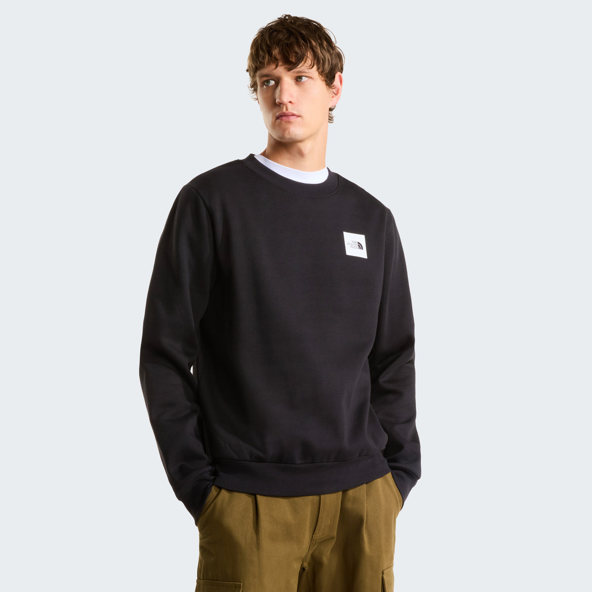 The North Face Box Half Dome Regular Erkek Sweatshirt - Siyah