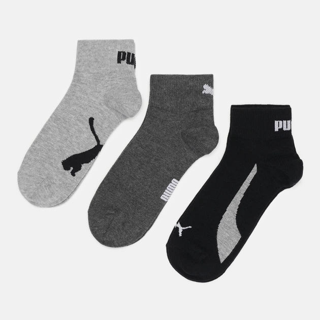 Puma Lifestyle Quarter 3 Pack Unisex Yarım Bilek Çorap - Çok Renkli
