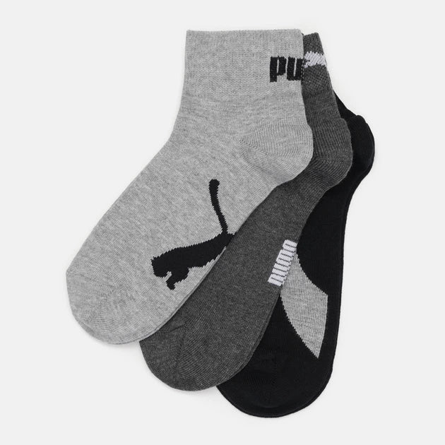 Puma Lifestyle Quarter 3 Pack Unisex Yarım Bilek Çorap - Çok Renkli