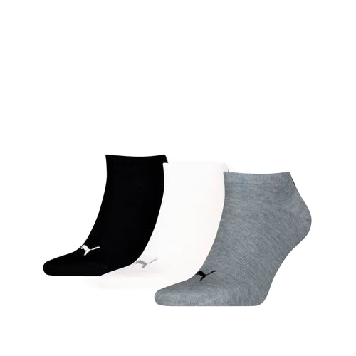 Puma Sneaker Plain 3 Pack Unisex Bileksiz Çorap - Çok Renkli