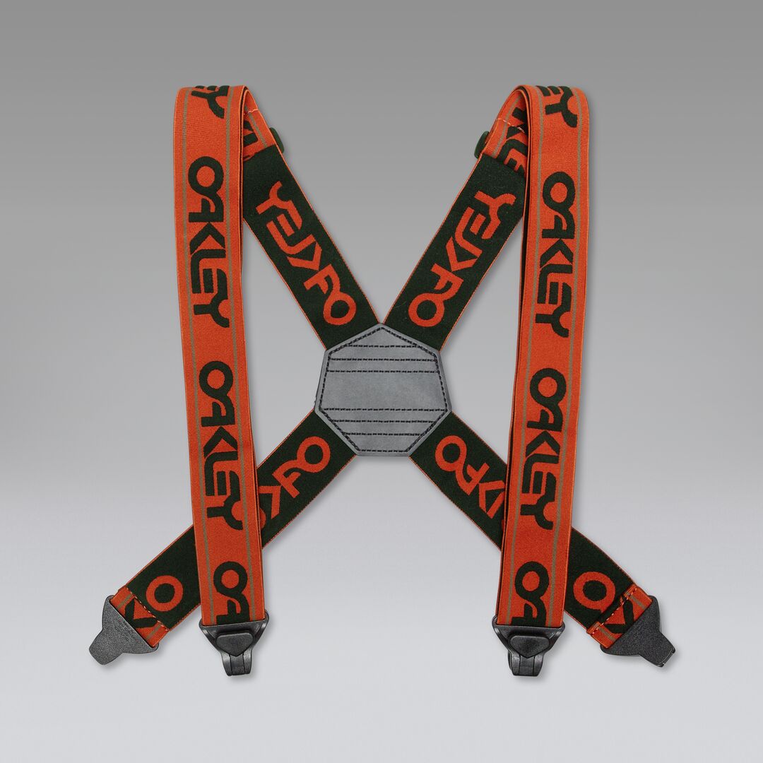 Oakley Factory Suspenders Unisex Kemer - Kırmızı-Siyah