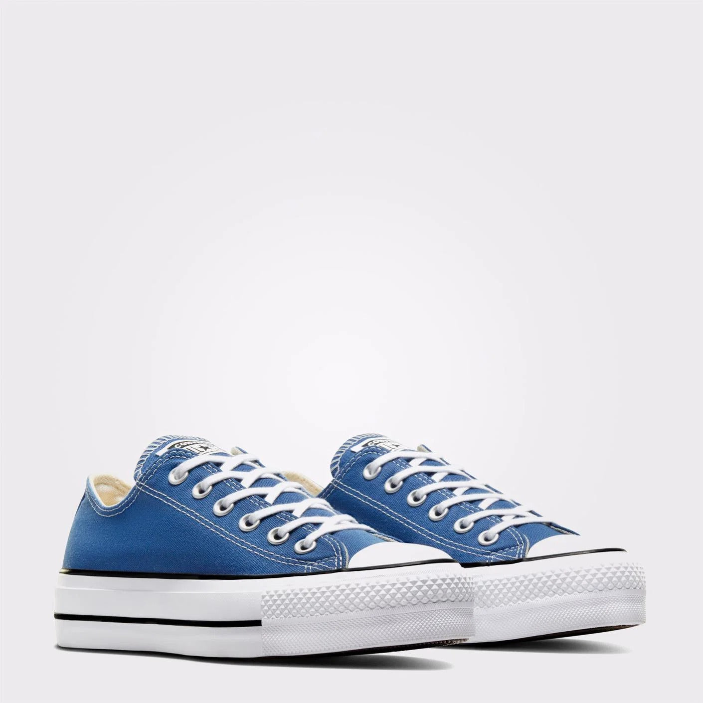 Converse Chuck Taylor All Star Lift Ox Armor Kadın Sneaker - Mavi