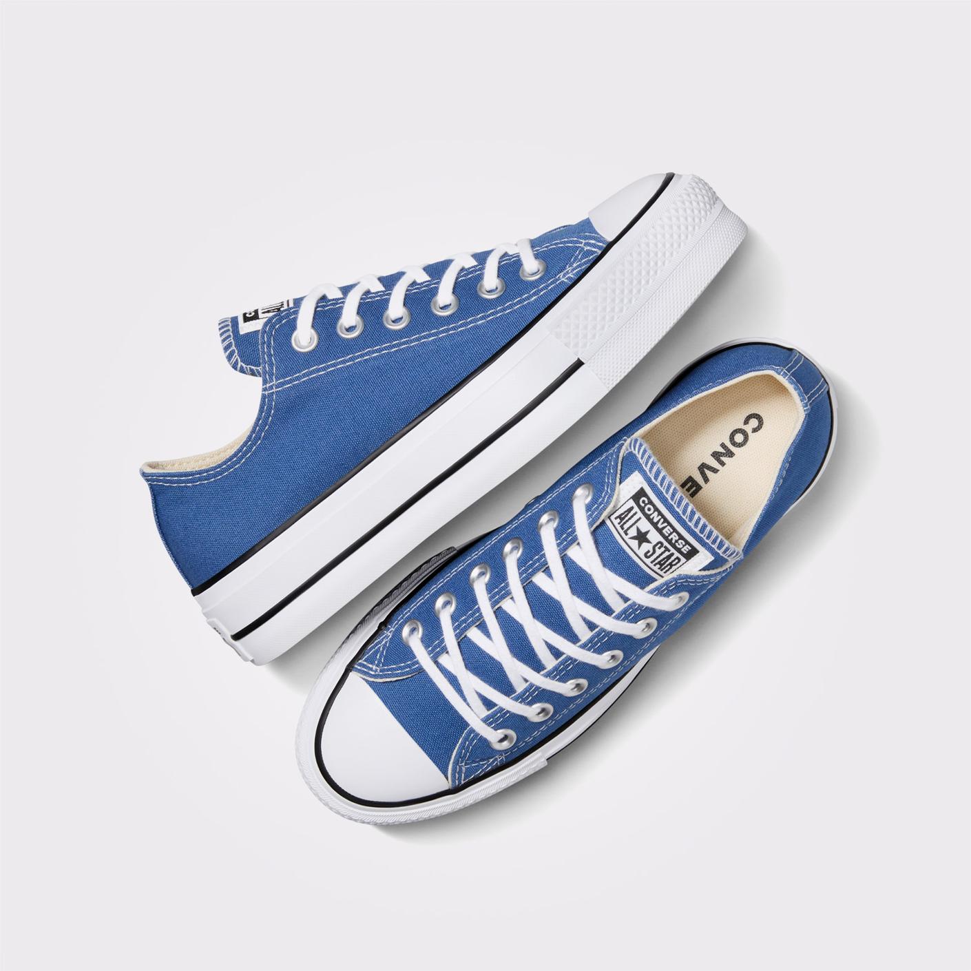Converse Chuck Taylor All Star Lift Ox Armor Kadın Sneaker - Mavi