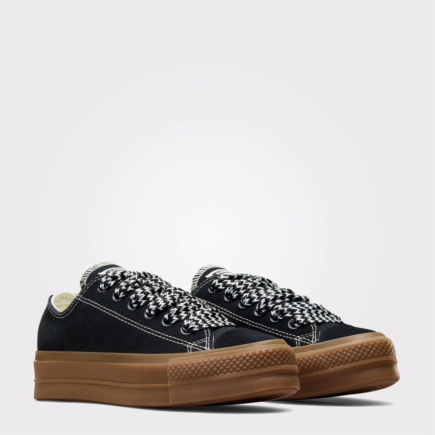 Converse Chuck Taylor All Star Lift Ox Kadın Sneaker - Siyah