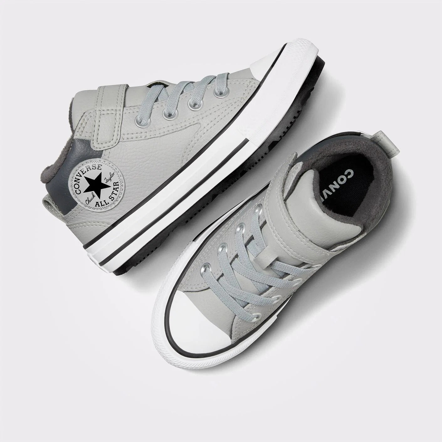 Converse Chuck Taylor All Star Malden Street Boot Area Çocuk Sneaker - Gri