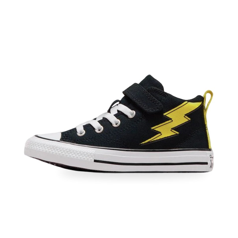 Converse Chuck Taylor All Star Malden Street 1V Mid Çocuk Sneaker - Siyah-Beyaz