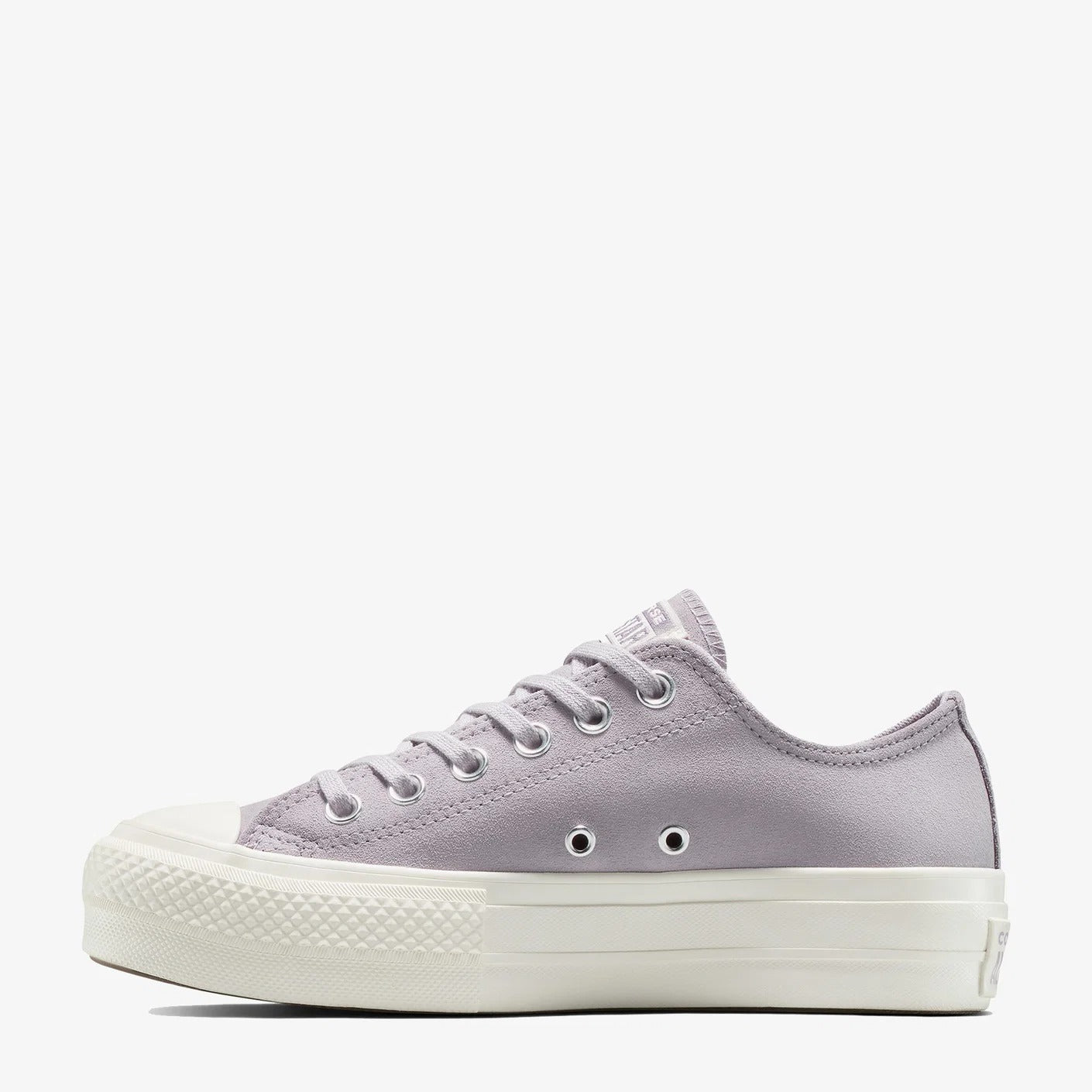 Converse Chuck Taylor All Star Lift Platform Colorful Suede Kadın Sneaker - Lila