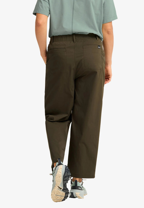 Jack Wolfskin Mahani 7/8 Kadın Pantolon - Haki
