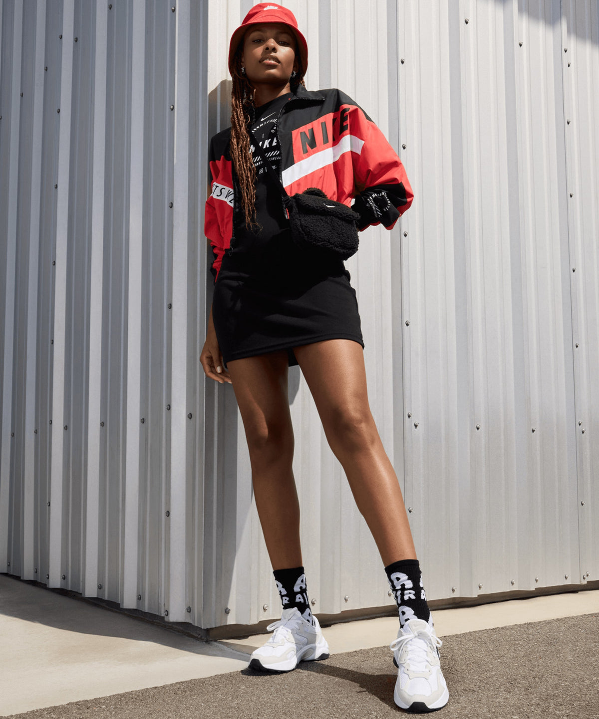 Nike AL8 Kadın Sneaker - Beyaz-Krem