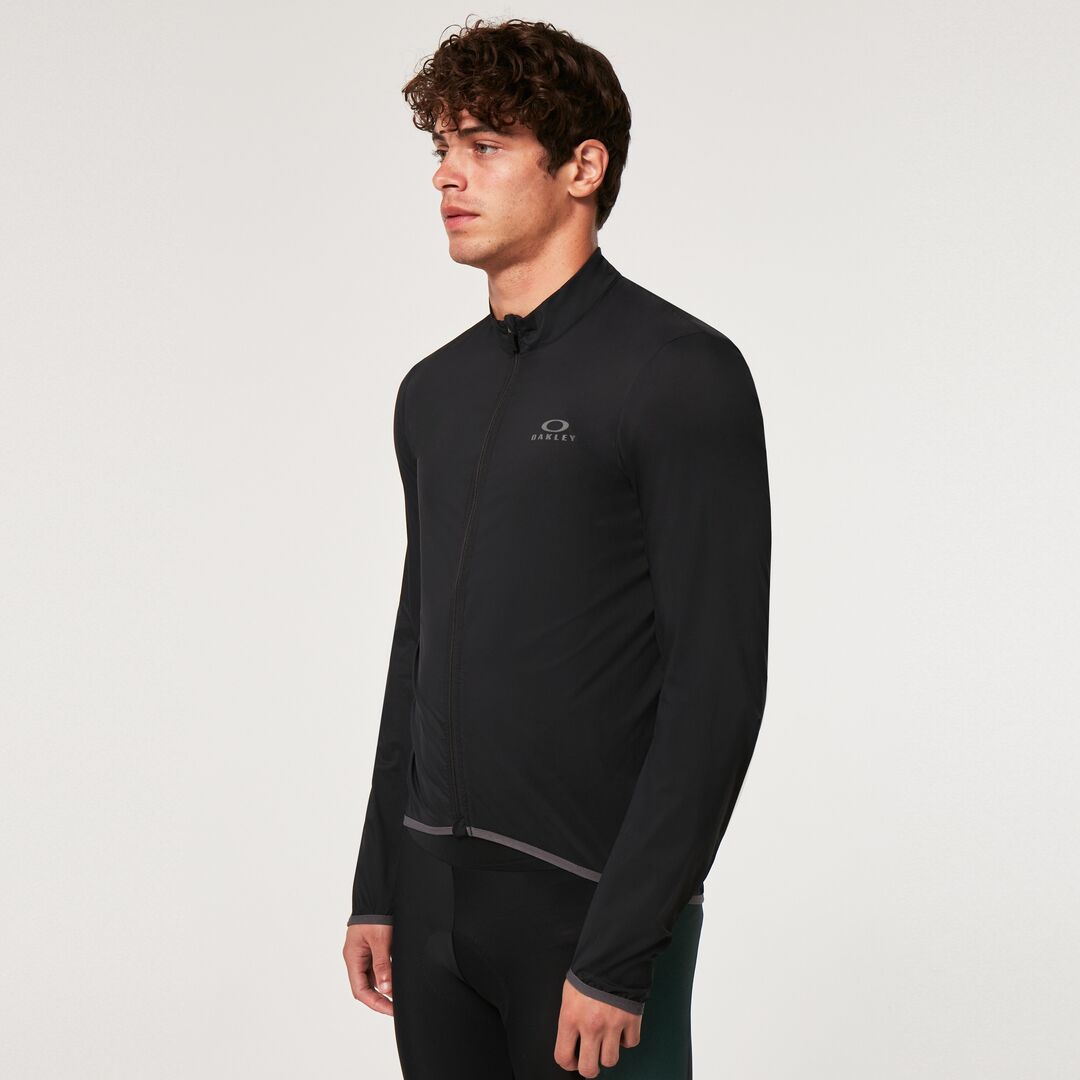 Oakley Endurance Packable Wind Erkek Rüzgarlık - Siyah