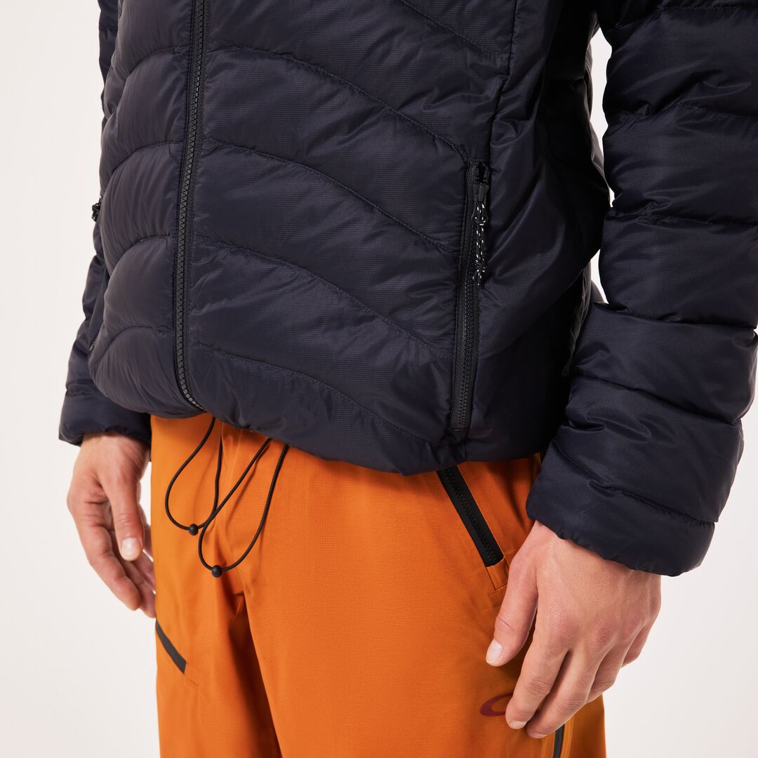 Oakley Snowbound Packable Down Puffy Erkek Mont - Siyah