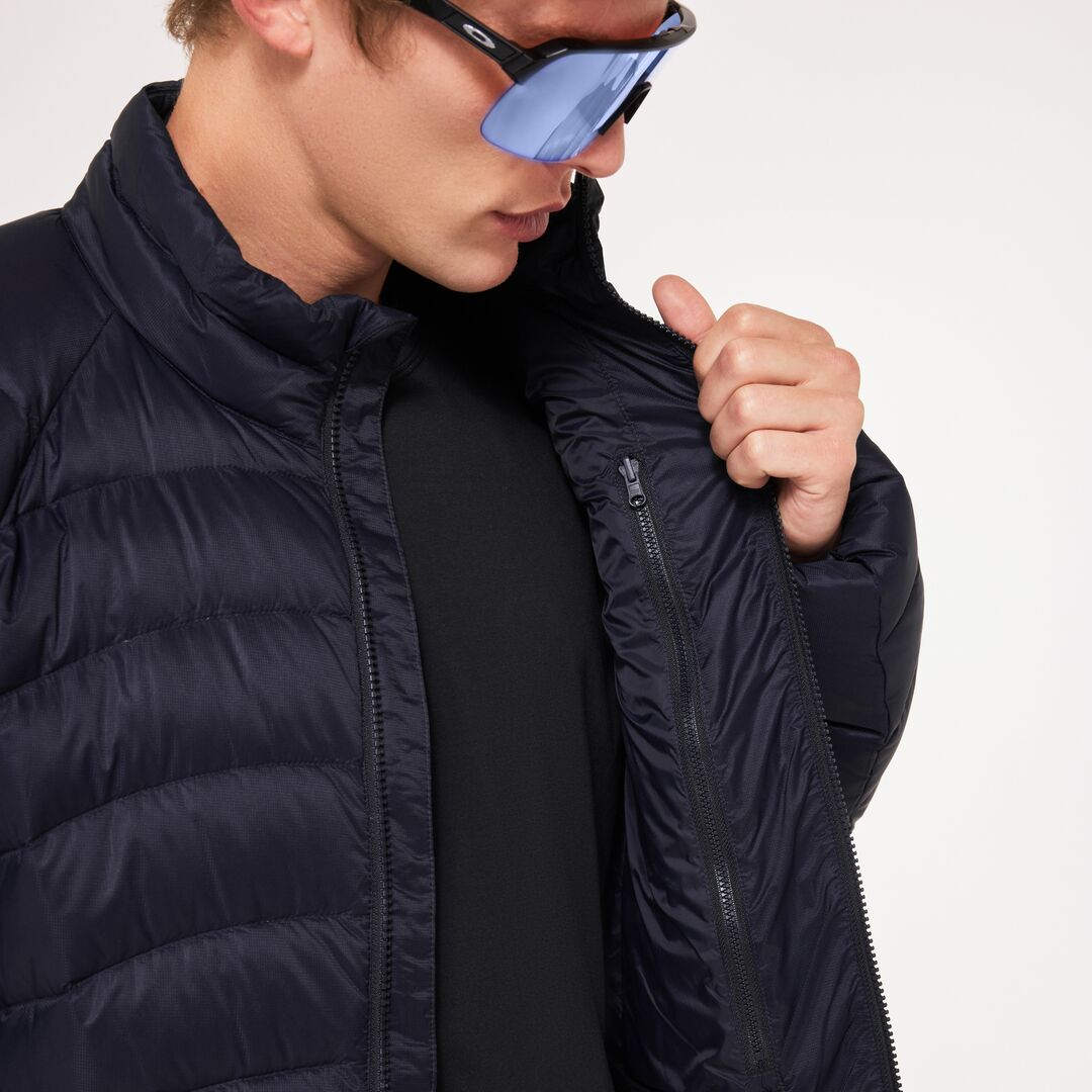 Oakley Snowbound Packable Down Puffy Erkek Mont - Siyah