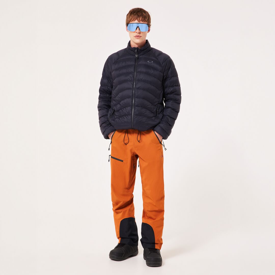 Oakley Snowbound Packable Down Puffy Erkek Mont - Siyah