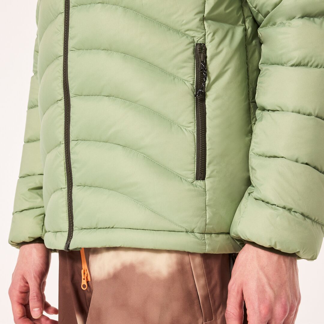 Oakley Snowbound Packable Down Puffy Erkek Mont - Yeşil