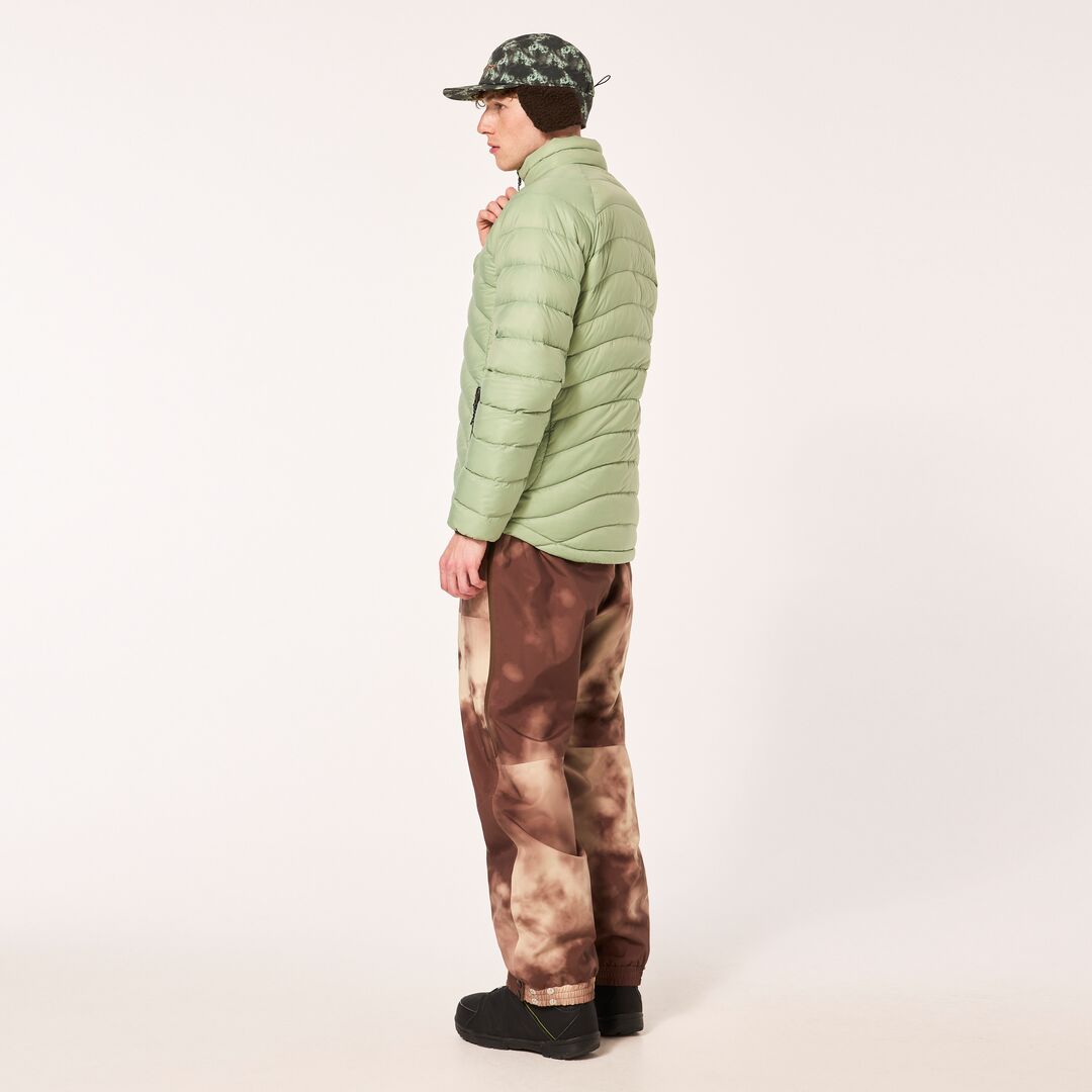 Oakley Snowbound Packable Down Puffy Erkek Mont - Yeşil