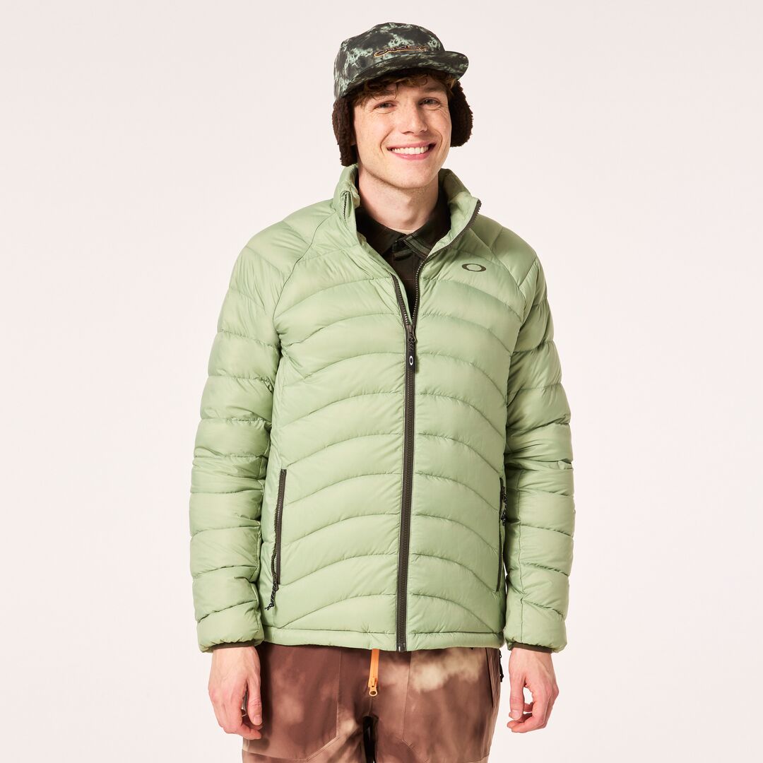 Oakley Snowbound Packable Down Puffy Erkek Mont - Yeşil