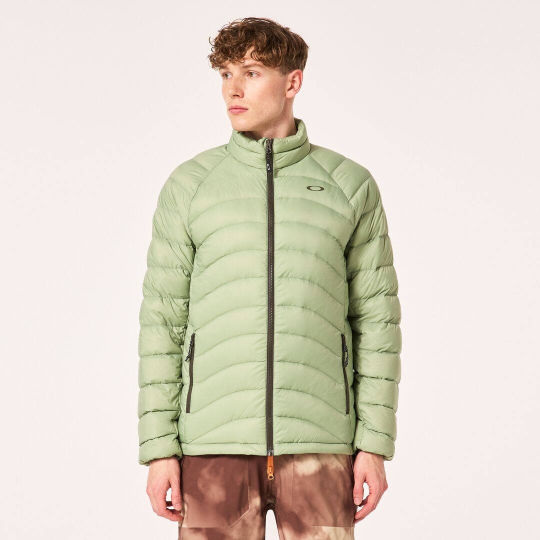 Oakley Snowbound Packable Down Puffy Erkek Mont - Yeşil