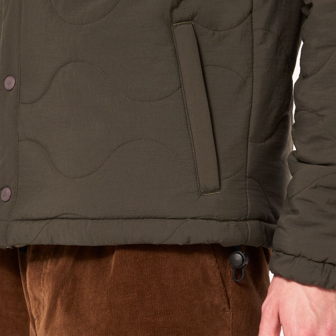 Oakley Quilted Sherpa Erkek Ceket - Haki