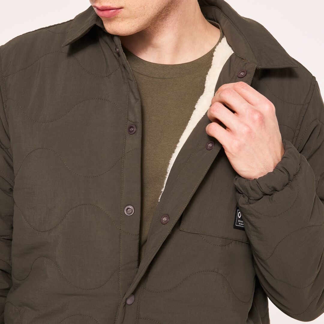 Oakley Quilted Sherpa Erkek Ceket - Haki