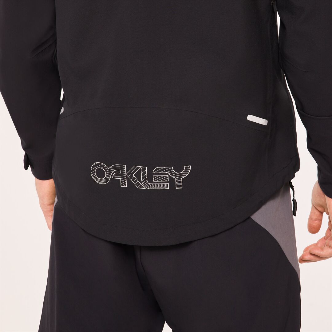 Oakley Elements Ultra Shell Erkek Yağmurluk - Siyah