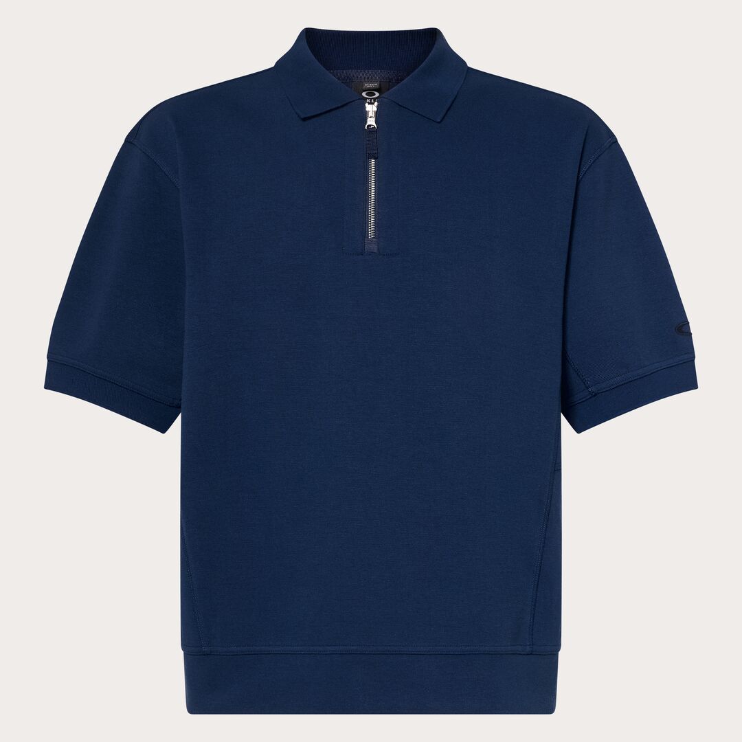Oakley Driven Zip Erkek Tişört-Polo - Lacivert