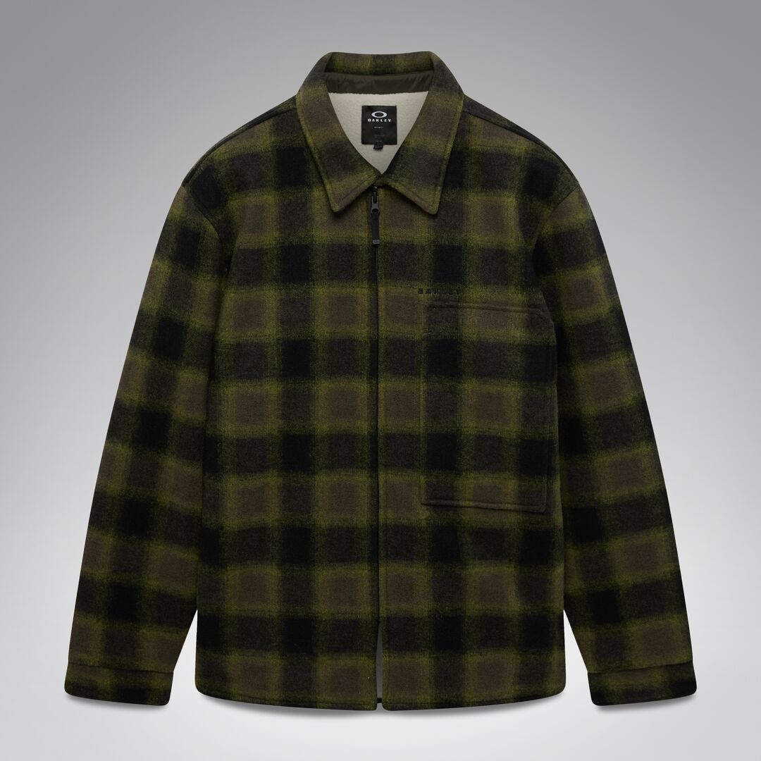 Oakley Off-Slope Overshirt Unisex Ceket - Haki-Siyah