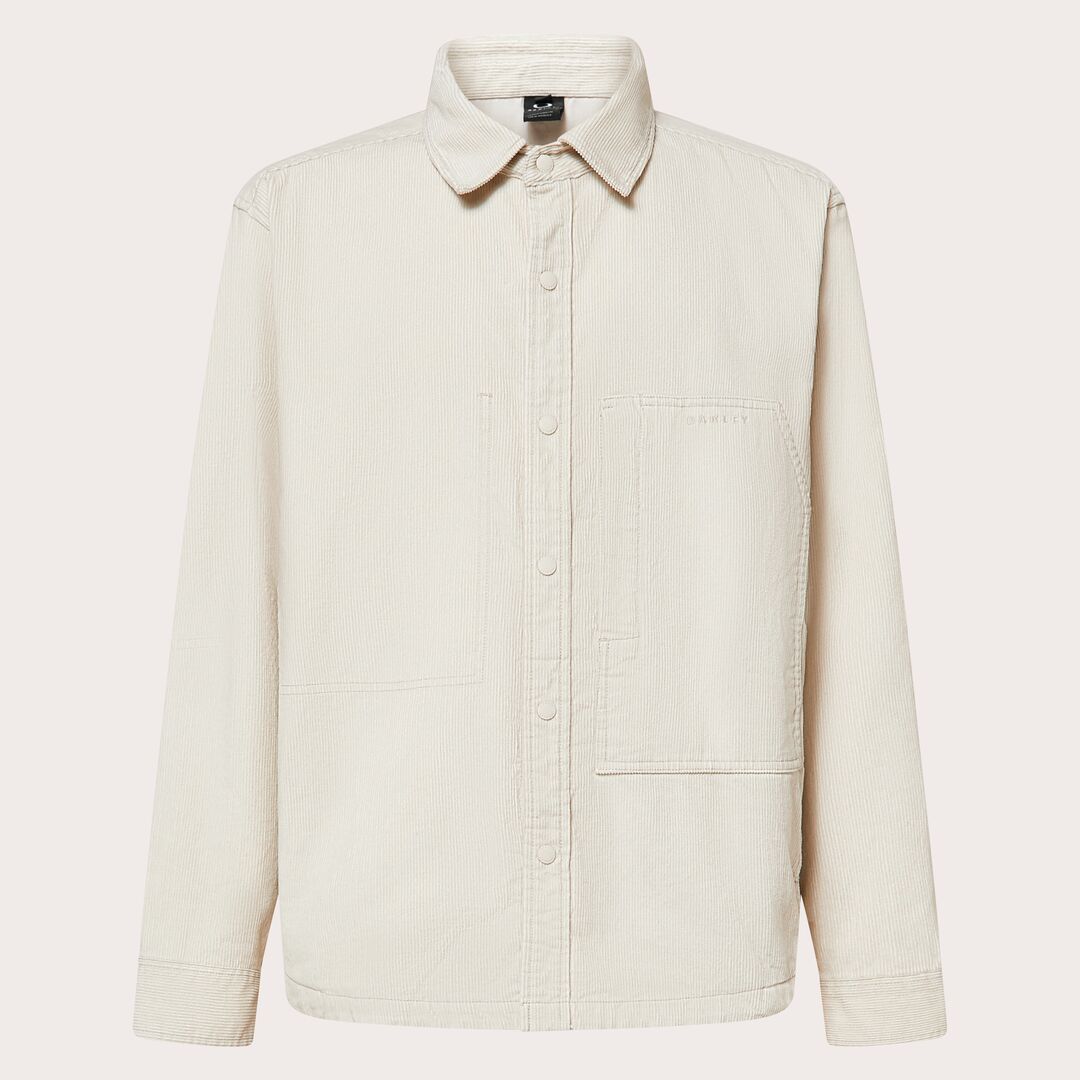 Oakley Streetpeak Corduroy Unisex Gömlek - Krem