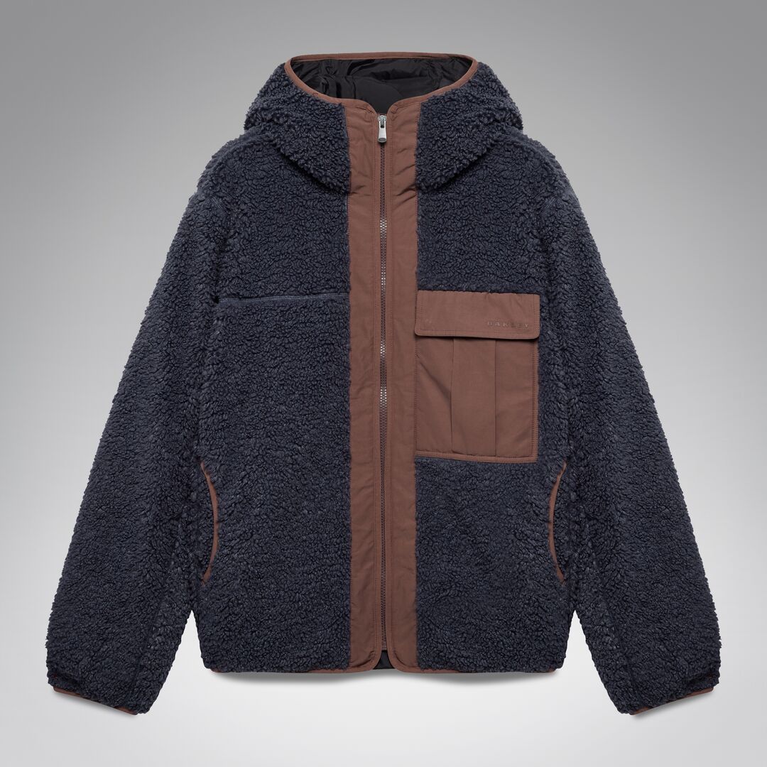 Oakley Snowdrift Full Zip Sherpa Unisex Polar - Antrasit