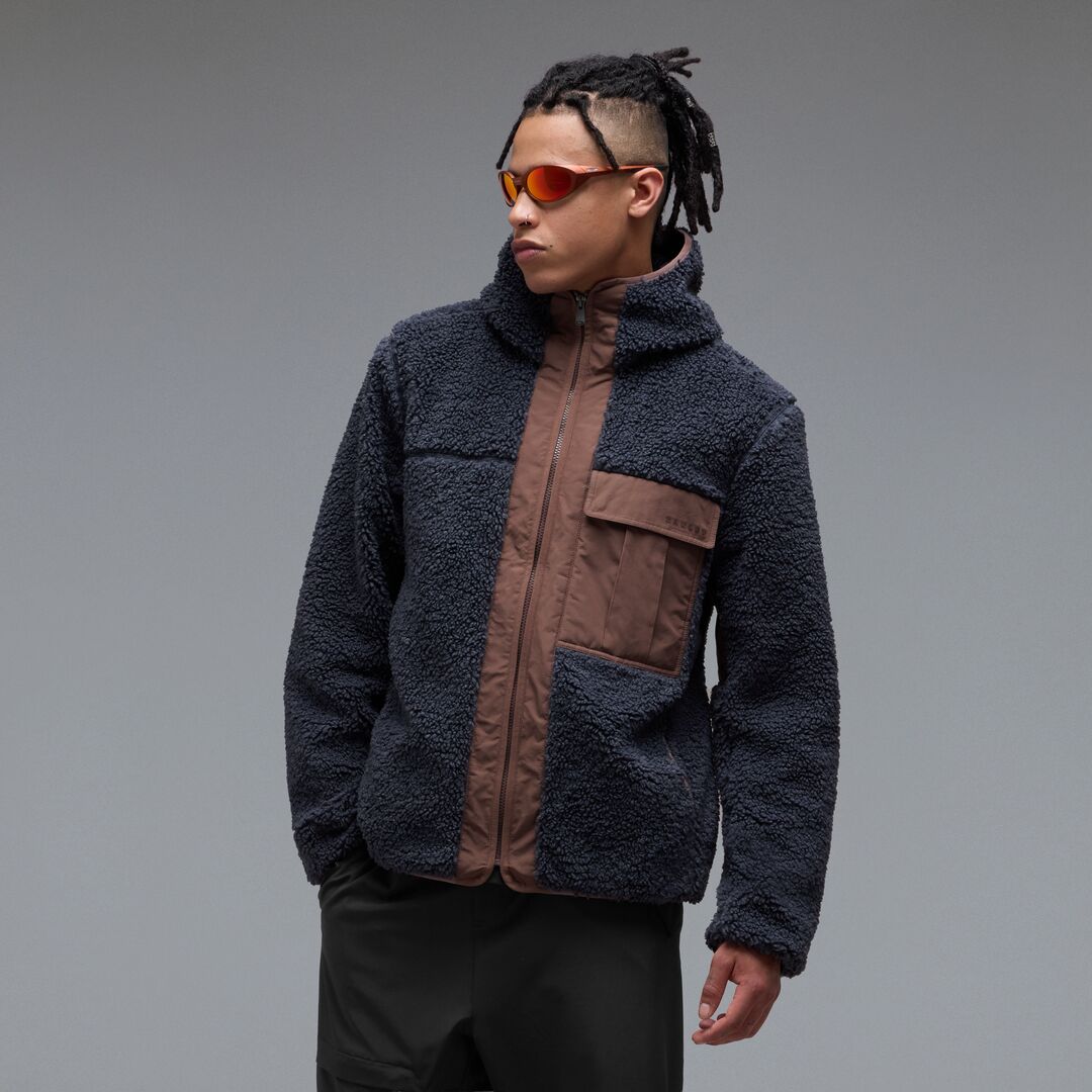 Oakley Snowdrift Full Zip Sherpa Unisex Polar - Antrasit