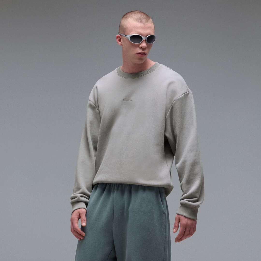Oakley Soho Gen Crewneck Unisex Sweatshirt - Gri