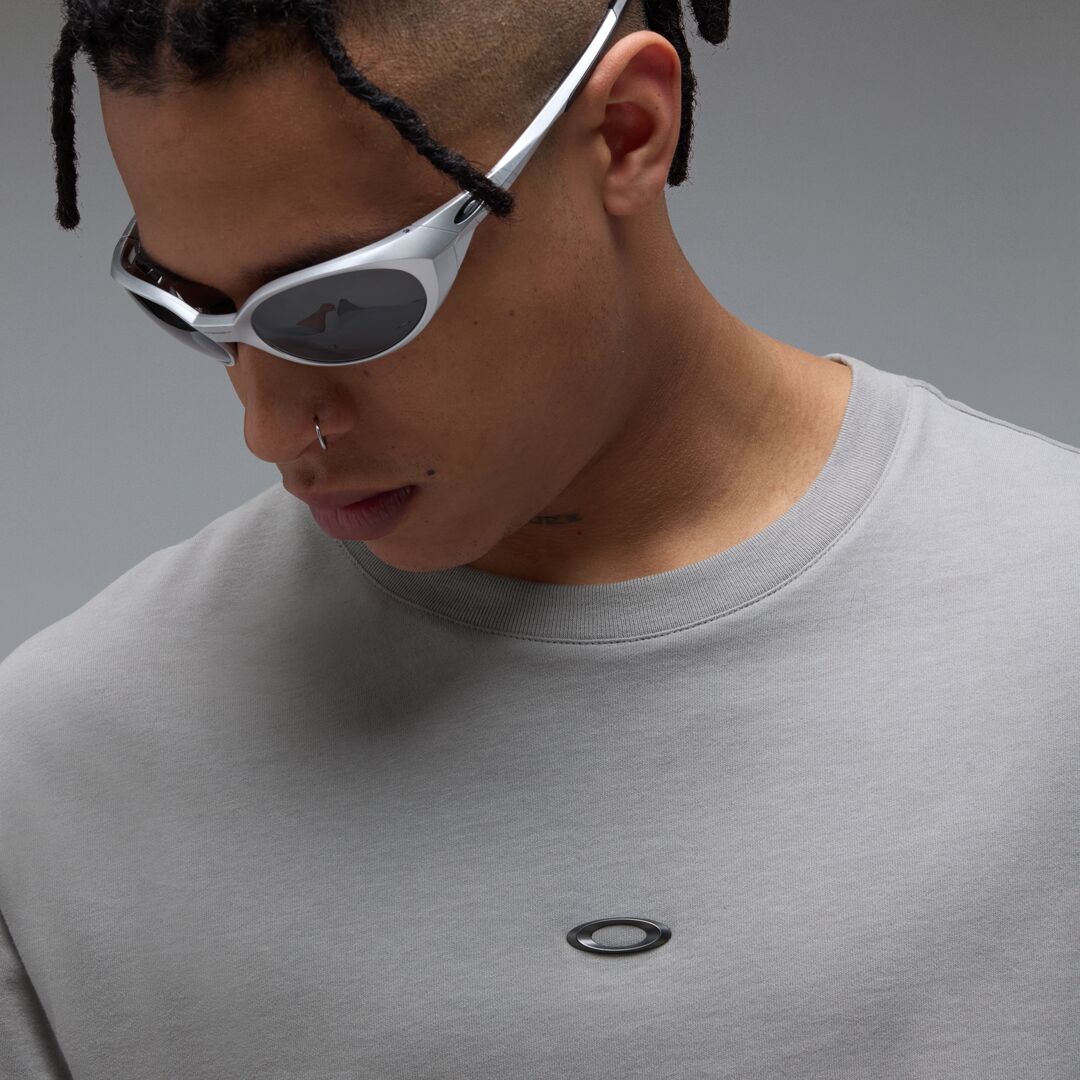 Oakley Metal Rise Unisex Tişört - Gri