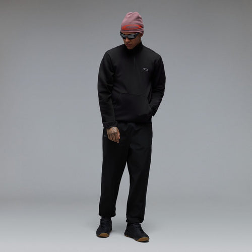 Oakley Edge Force 1/4 Zip Unisex Sweatshirt - Siyah