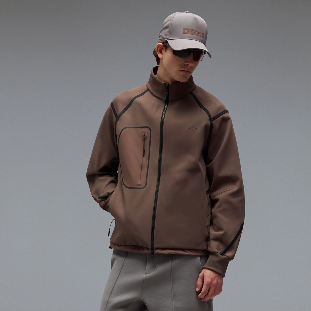 Oakley Fusion Space Full Zip Unisex Sweatshirt - Kahve