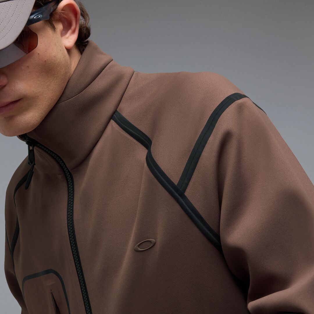 Oakley Fusion Space Full Zip Unisex Sweatshirt - Kahve