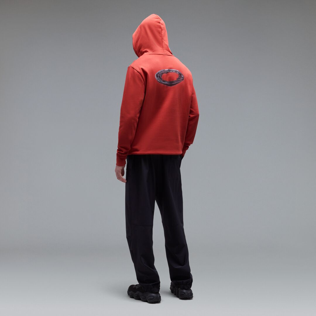 Oakley Mechatronic Ellipse Hoodie Unisex Sweatshirt - Kırmızı
