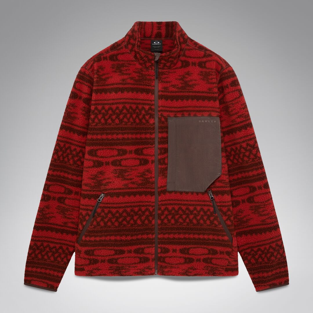 Oakley Snowdrift Mountain Fire Unisex Polar - Kırmızı-Çok Renkli