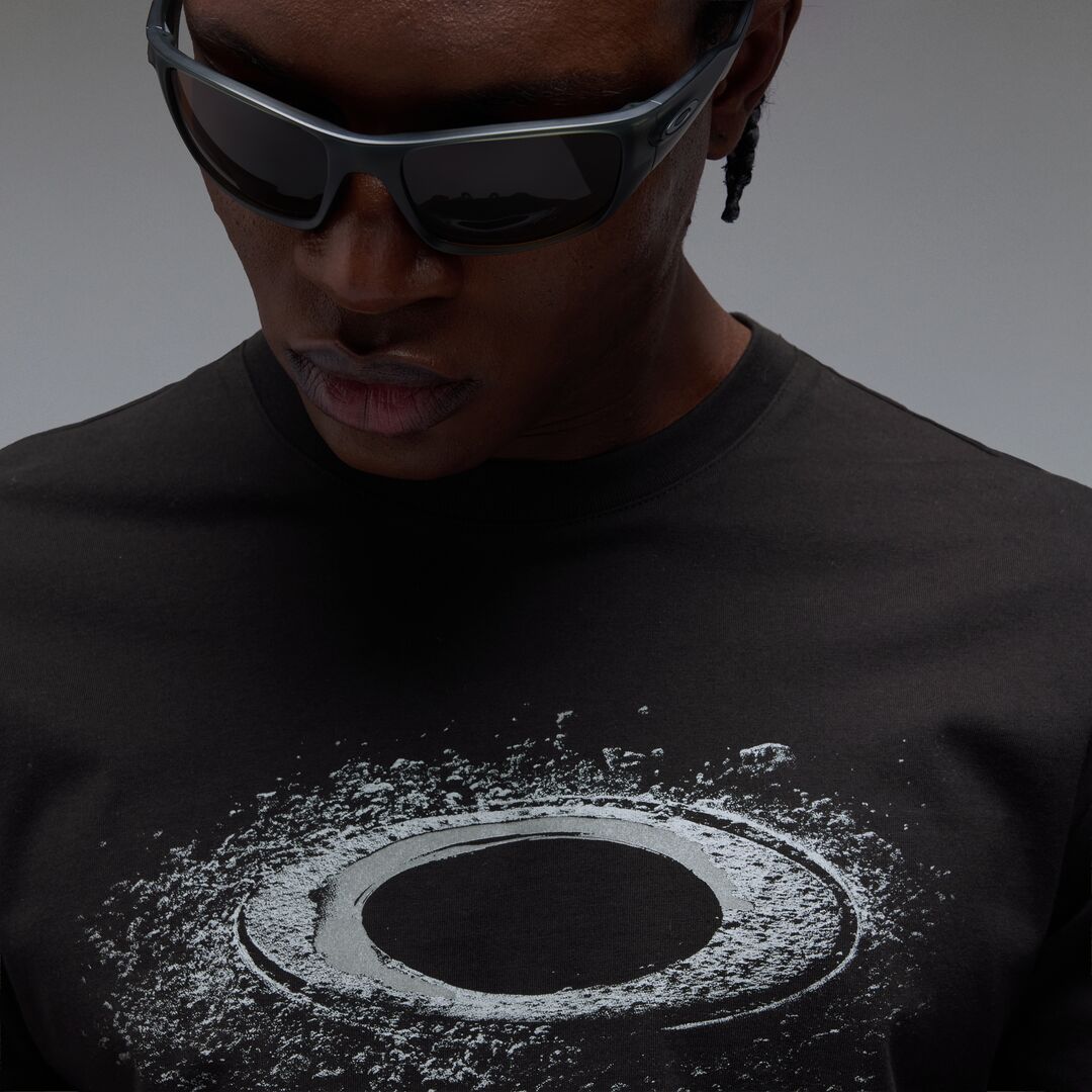 Oakley Lunar Ellipse Unisex Tişört - Siyah