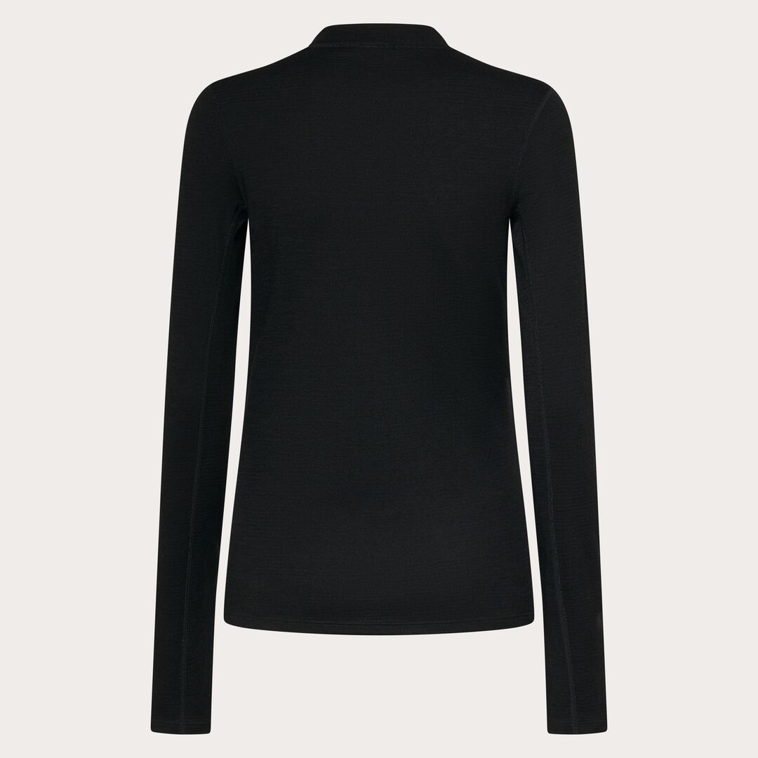 Oakley W.Supruce Wool Long Sleeve Base Layer Unisex Sweatshirt - Siyah