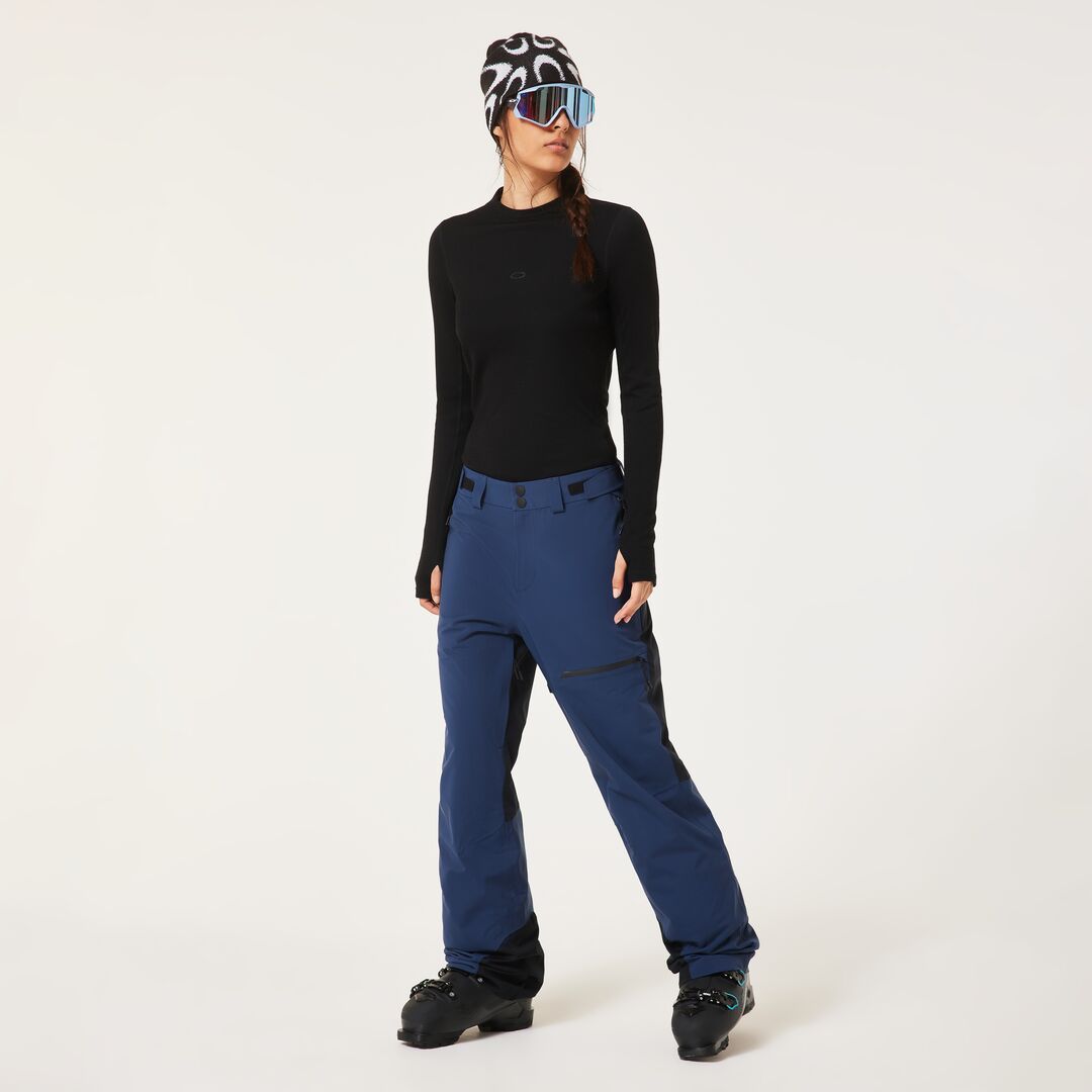 Oakley W.Supruce Wool Long Sleeve Base Layer Unisex Sweatshirt - Siyah
