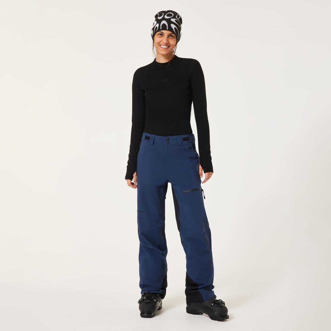 Oakley W.Supruce Wool Long Sleeve Base Layer Unisex Sweatshirt - Siyah
