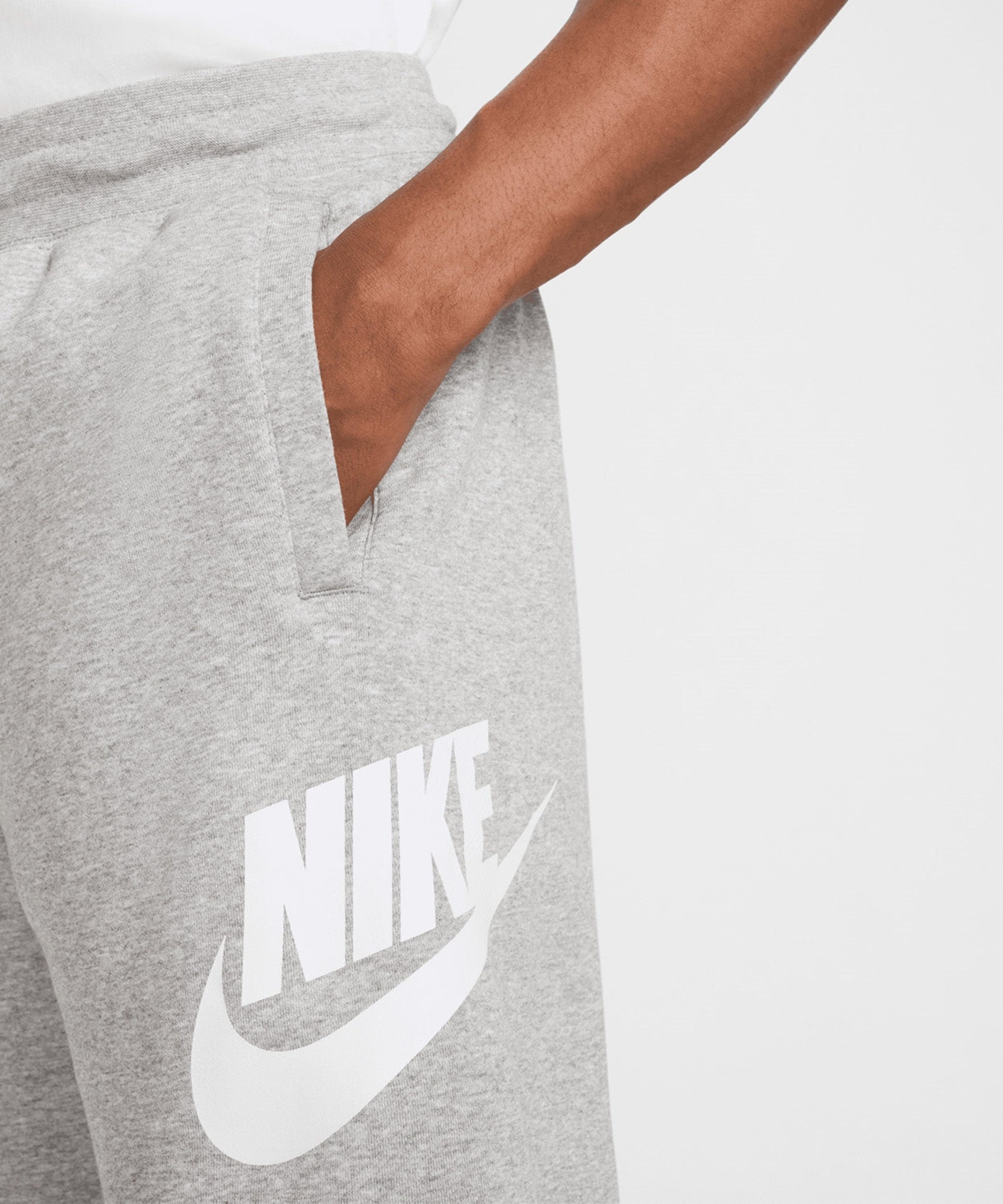 Nike Club French Terry Alumni Erkek Şort - Gri