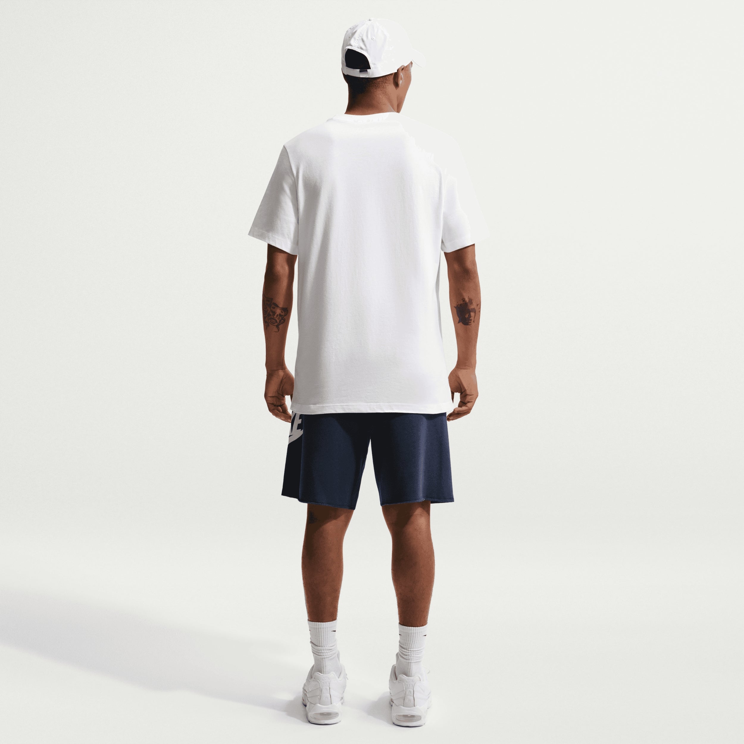 Nike French Terry Alumni Erkek Şort - Lacivert