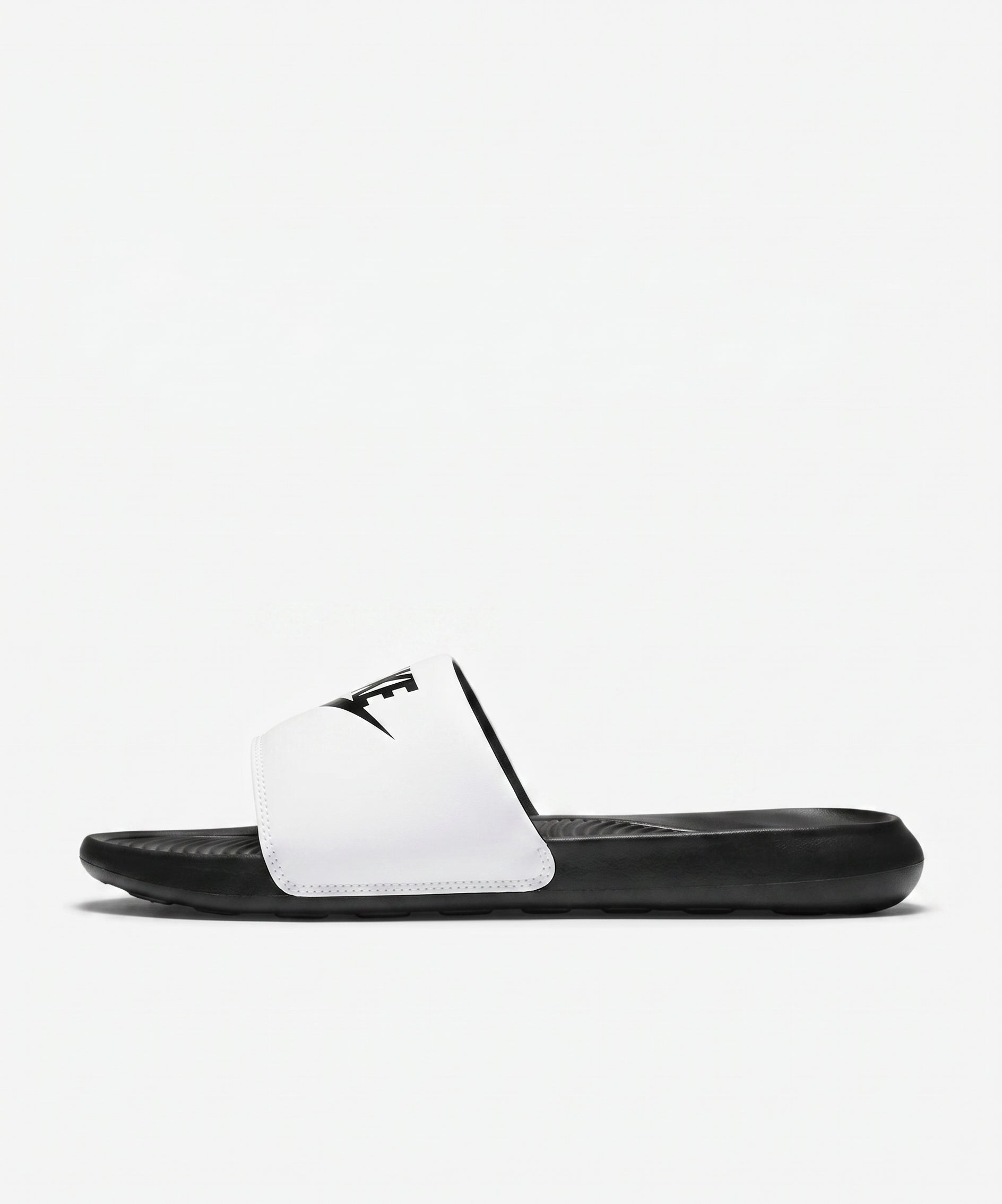 Nike Victori One Erkek Terlik - Siyah-Beyaz