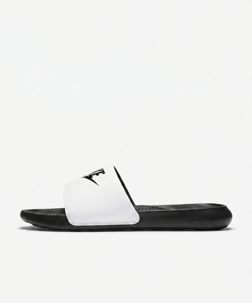 Nike Victori One Erkek Terlik - Siyah-Beyaz