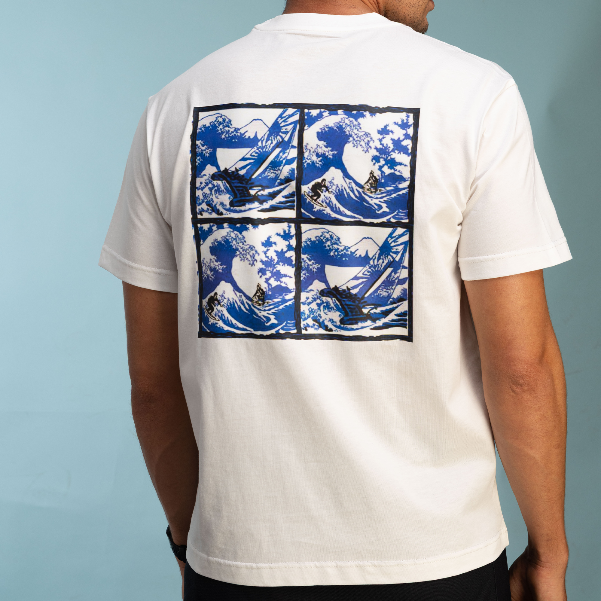Aqualab Graphic T-Shirt Erkek Tişört - Waves